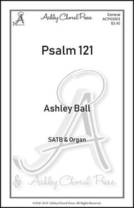 Psalm 121 SATB choral sheet music cover Thumbnail